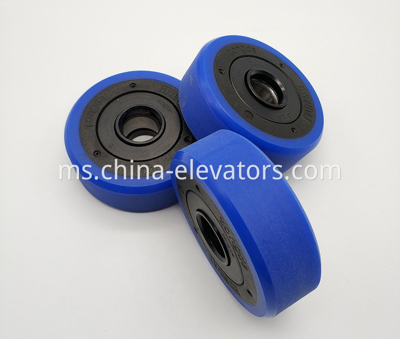 Step Roller for Hyundai Outdoor Escalators 80*25*6006